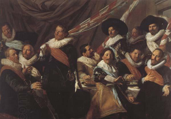 Frans Hals The Banquet of the St.George Militia Company of Haarlem  (mk45) China oil painting art